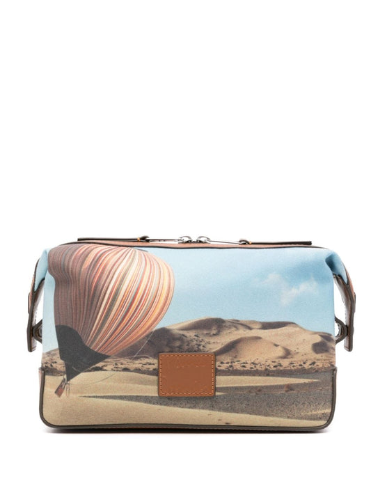 Air balloon print beauty-case