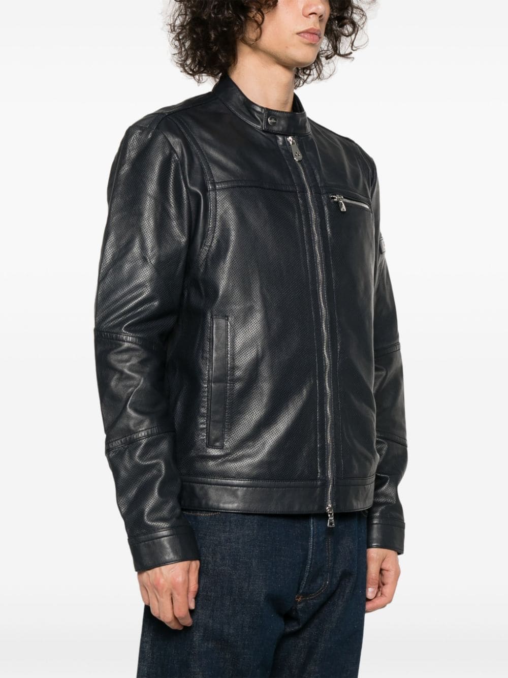 Trearie leather jacket