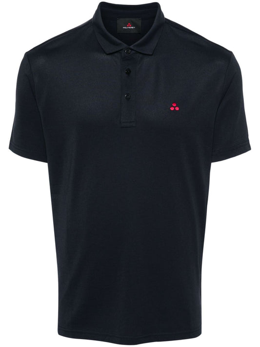 Logo cotton polo shirt