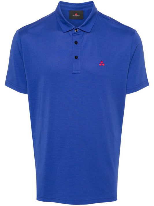 Logo cotton polo shirt