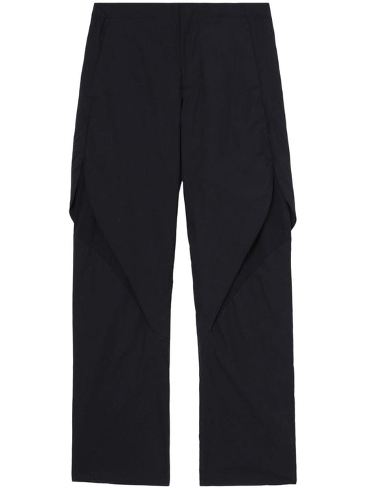 Cotton blend trousers