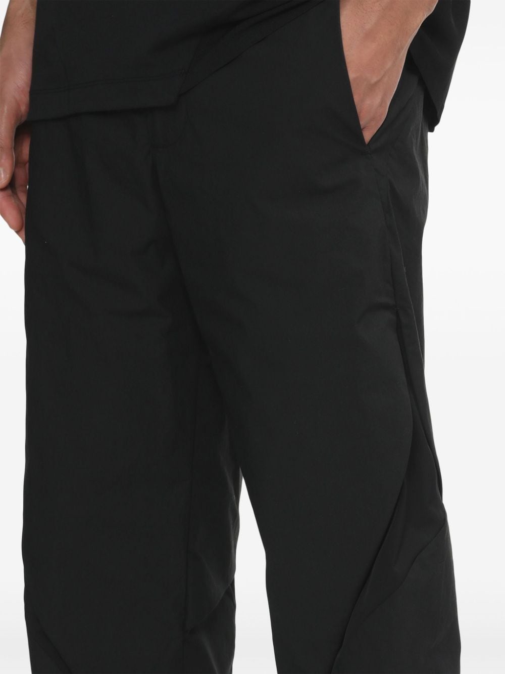 Cotton blend trousers