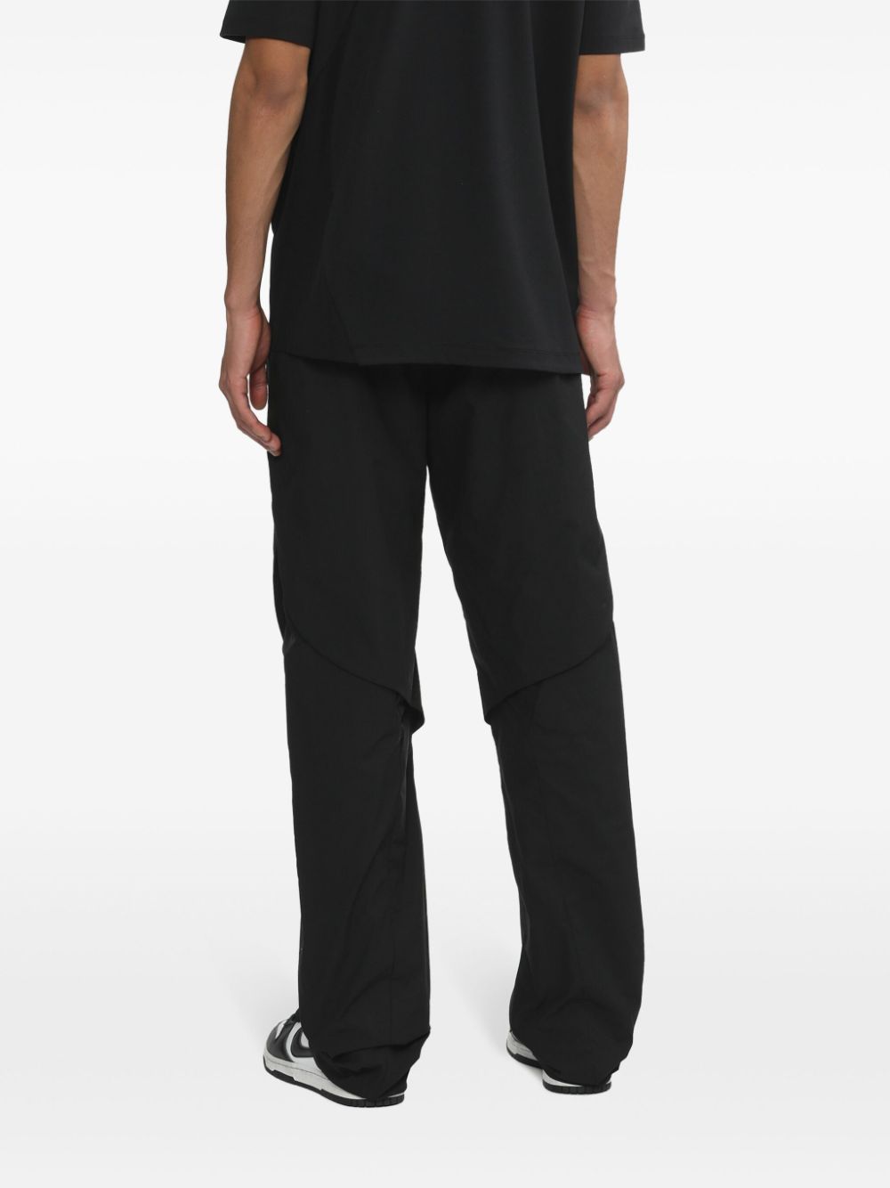 Cotton blend trousers