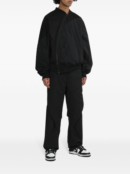 Cotton blend trousers