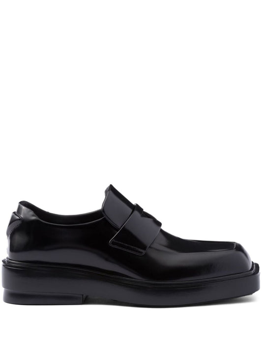 Leather loafers