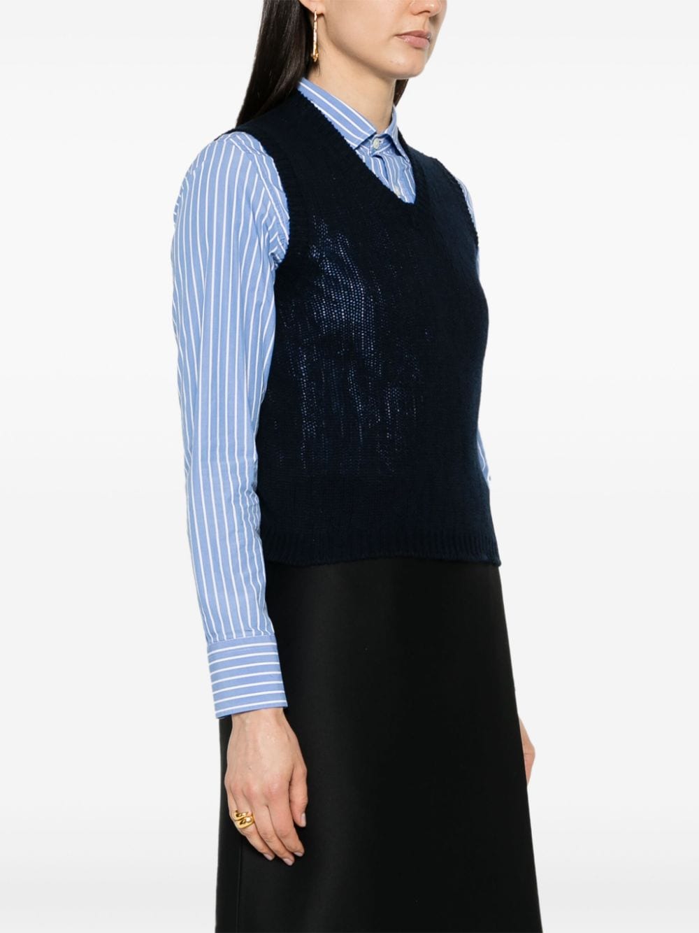 Cashmere vest