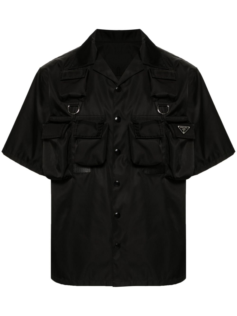 Re-nylon short sleeves shirt