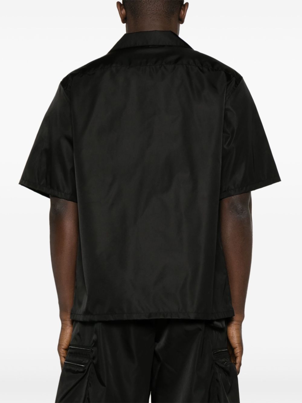 Re-nylon short sleeves shirt