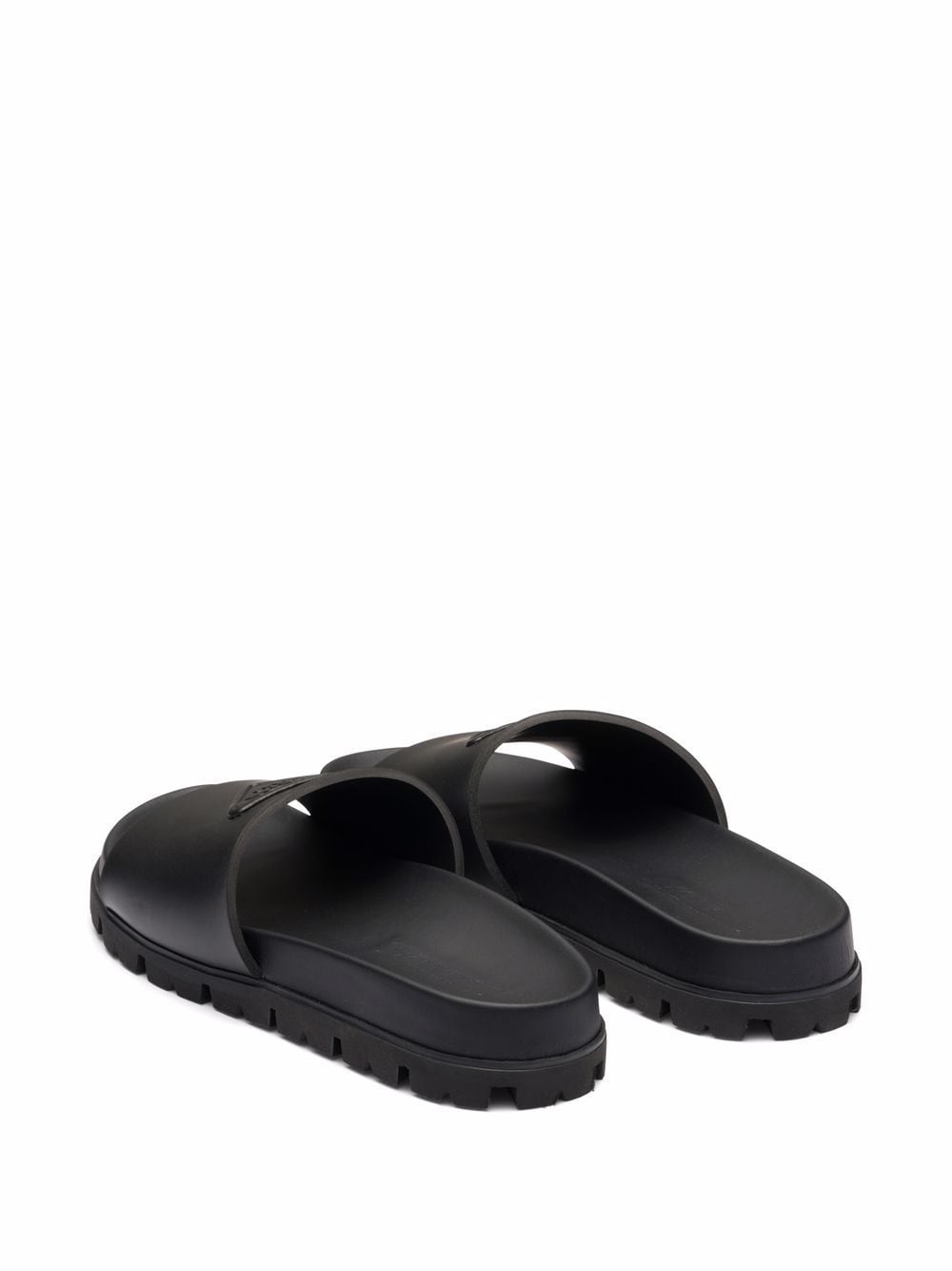 Rubber slider sandals