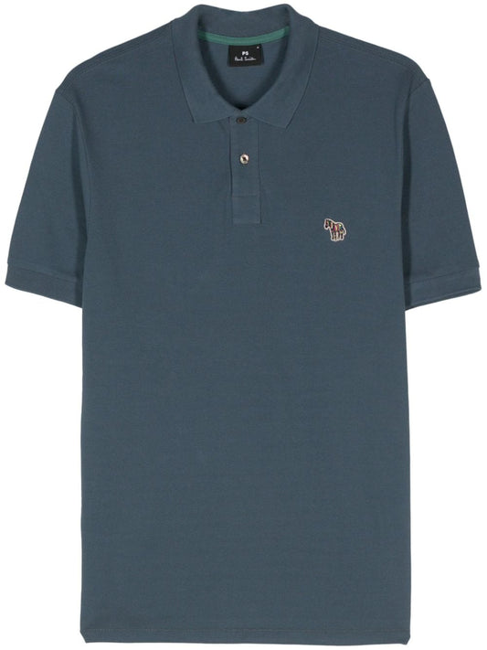 Logo cotton polo shirt