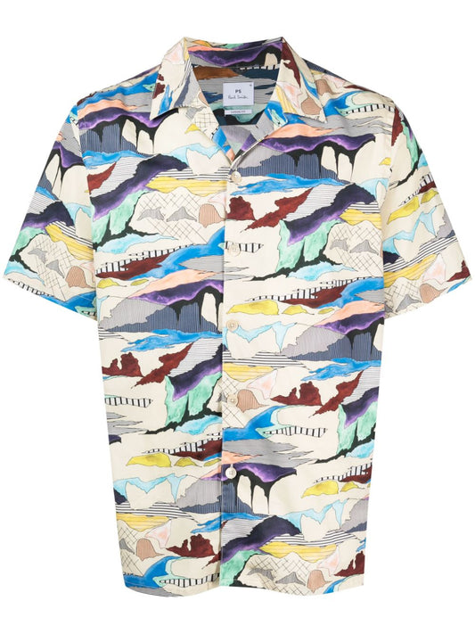 Printed casual shirt