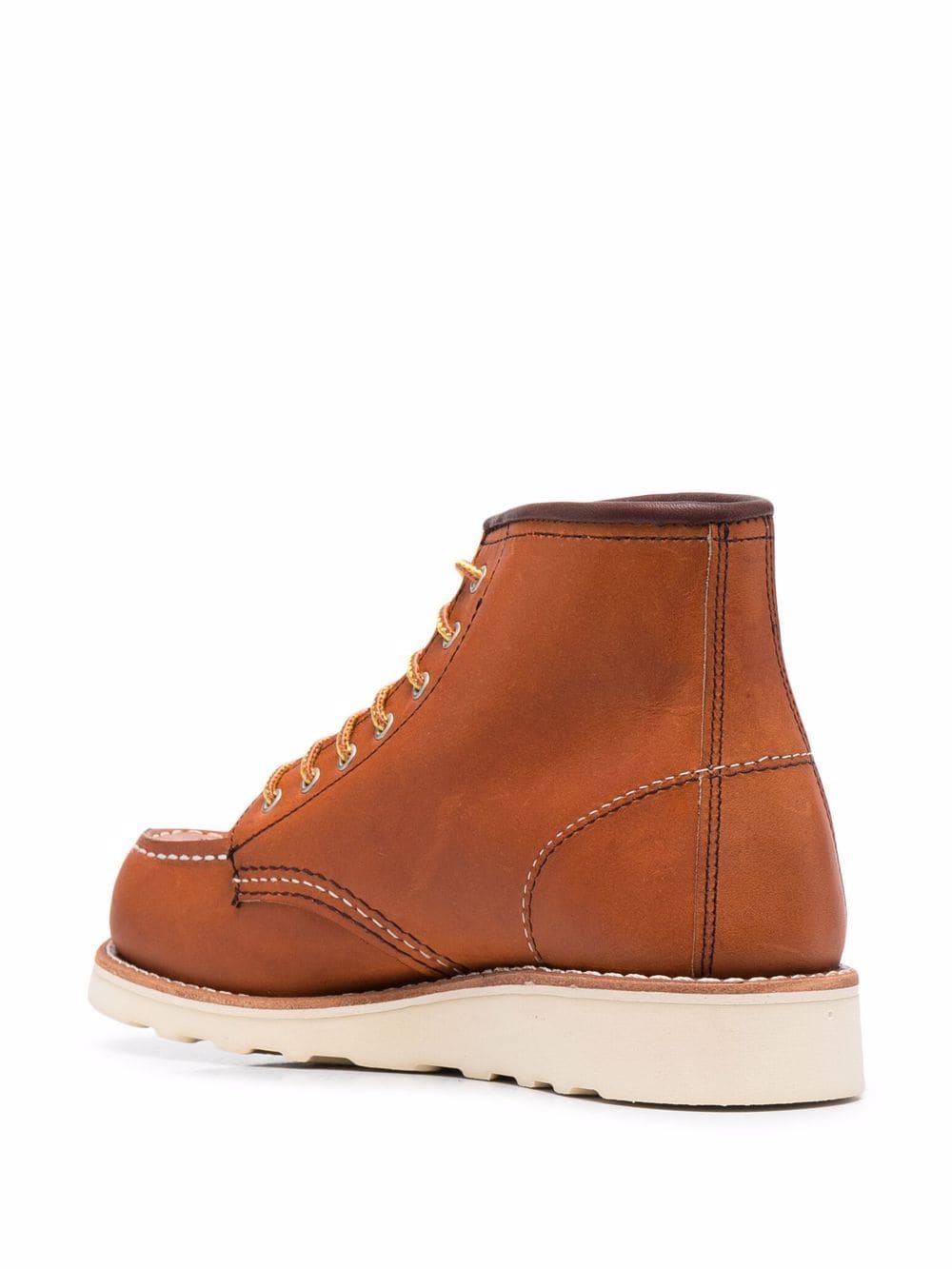 Classic moc leather ankle boots