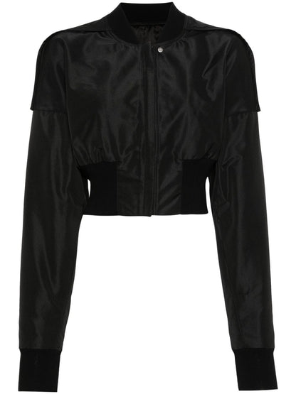 Cropped bomber jacket