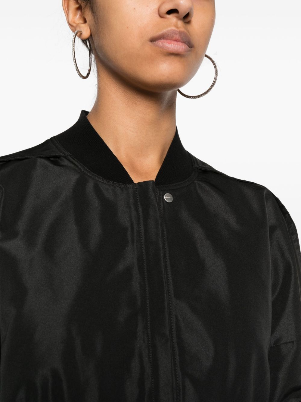 Cropped bomber jacket