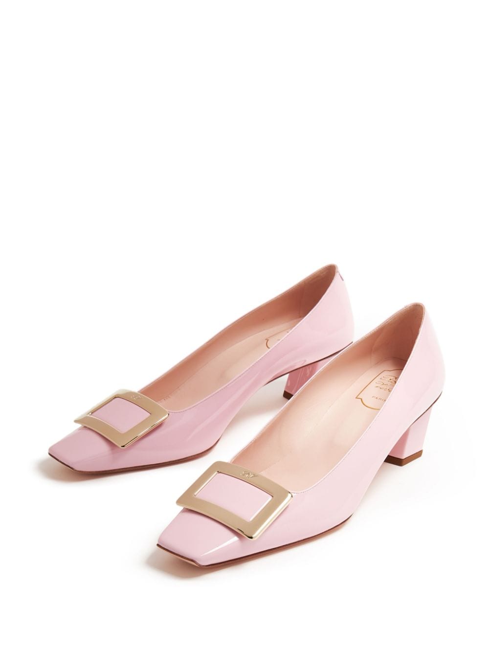 Belle vivier patent leather pumps