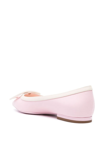 Gommettine leather ballet flats