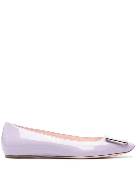 Trompette leather ballet flats