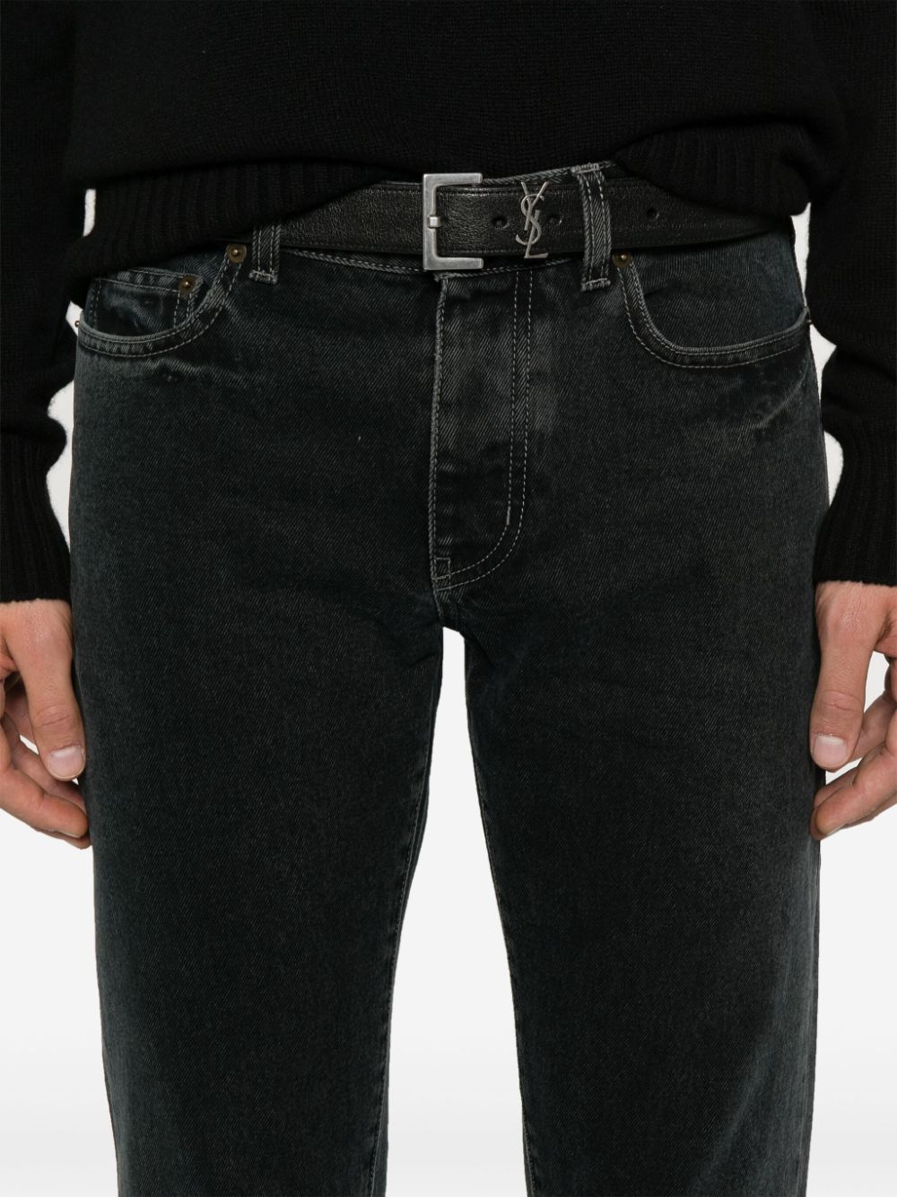 Slim fit denim jeans