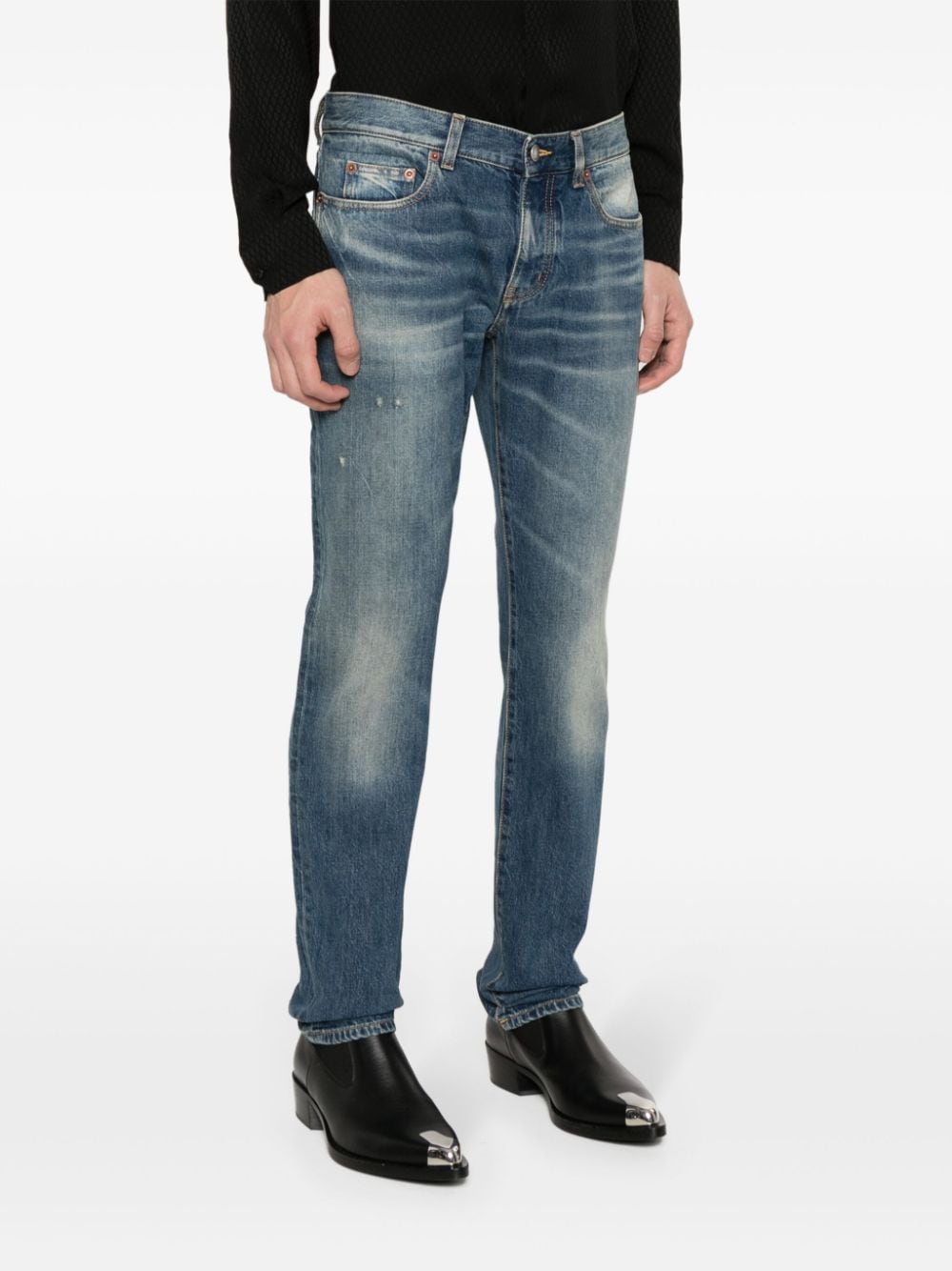 Slim fit denim jeans