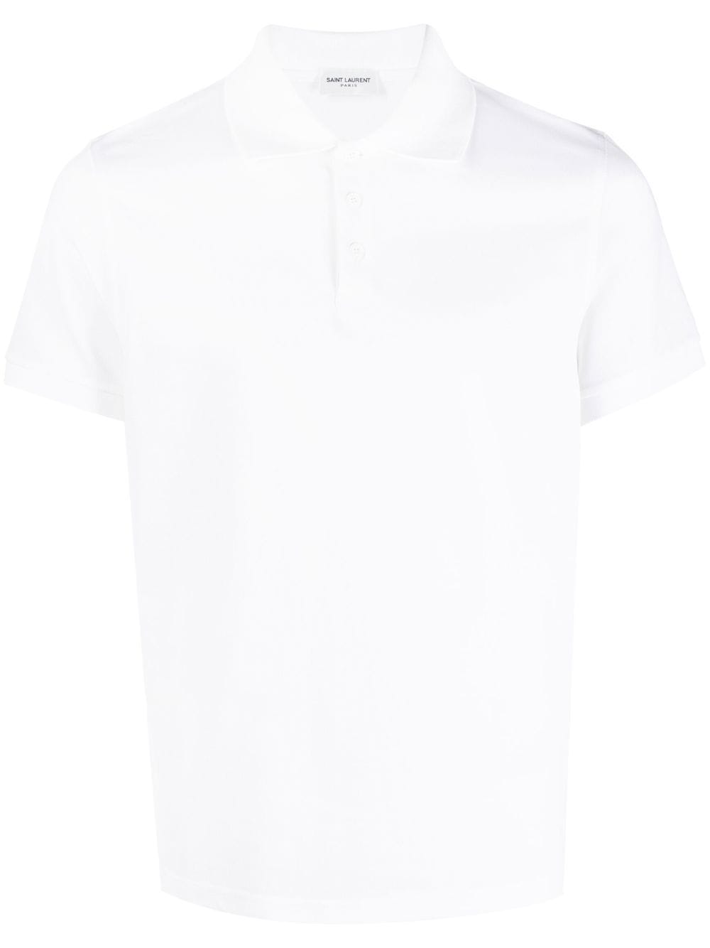 Monogram cotton piqué polo shirt