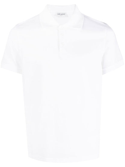 Monogram cotton piqué polo shirt