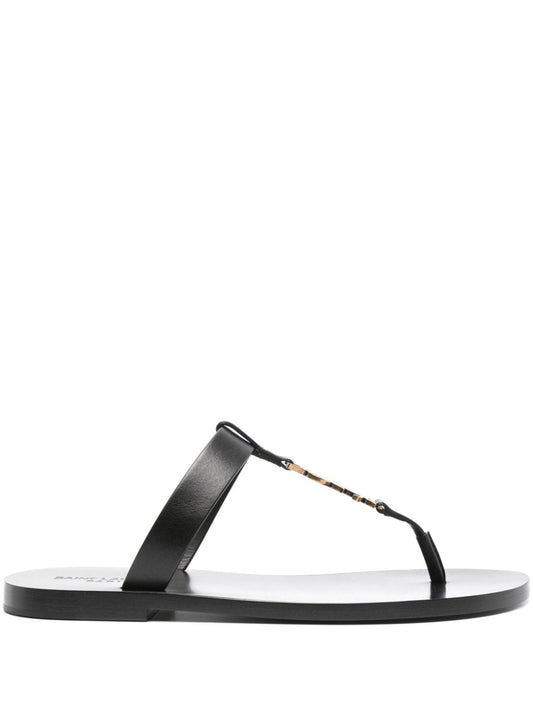 Cassandre leather thong sandals