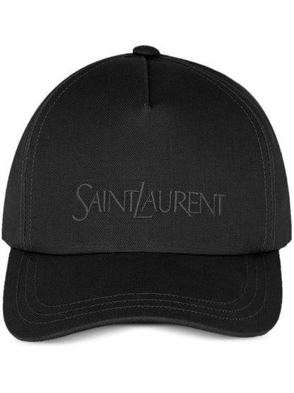 Embroidered logo cotton cap