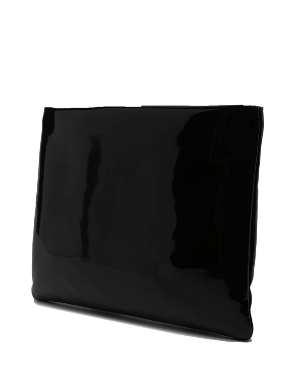 Patent leather pouch