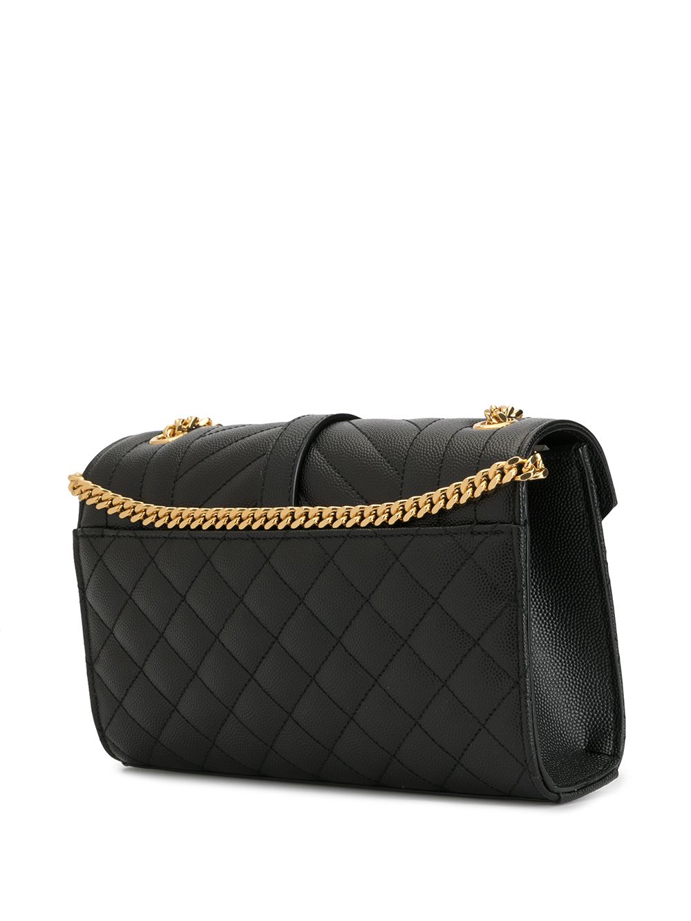 Envelope small leather crossbody bag