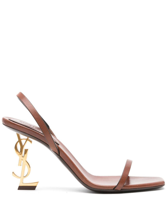 Opyum leather heel sandals