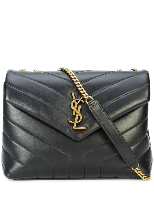 Monogram loulou small leather shoulder bag