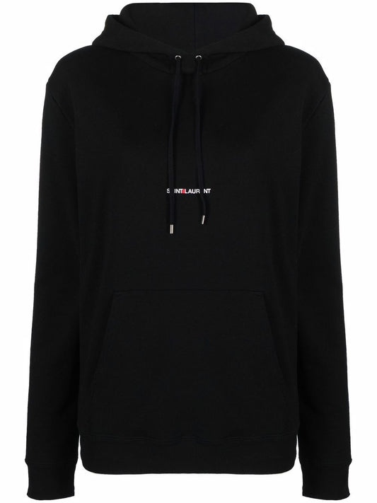 Logo cotton hoodie