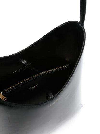 Rendez-vous patent leather hobo bag