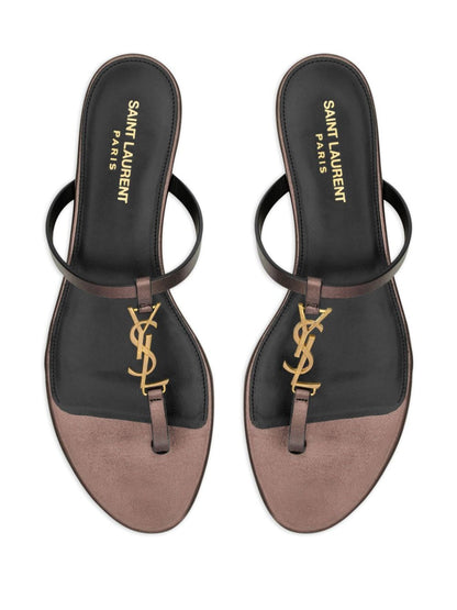 Cassandre leather thong sandals