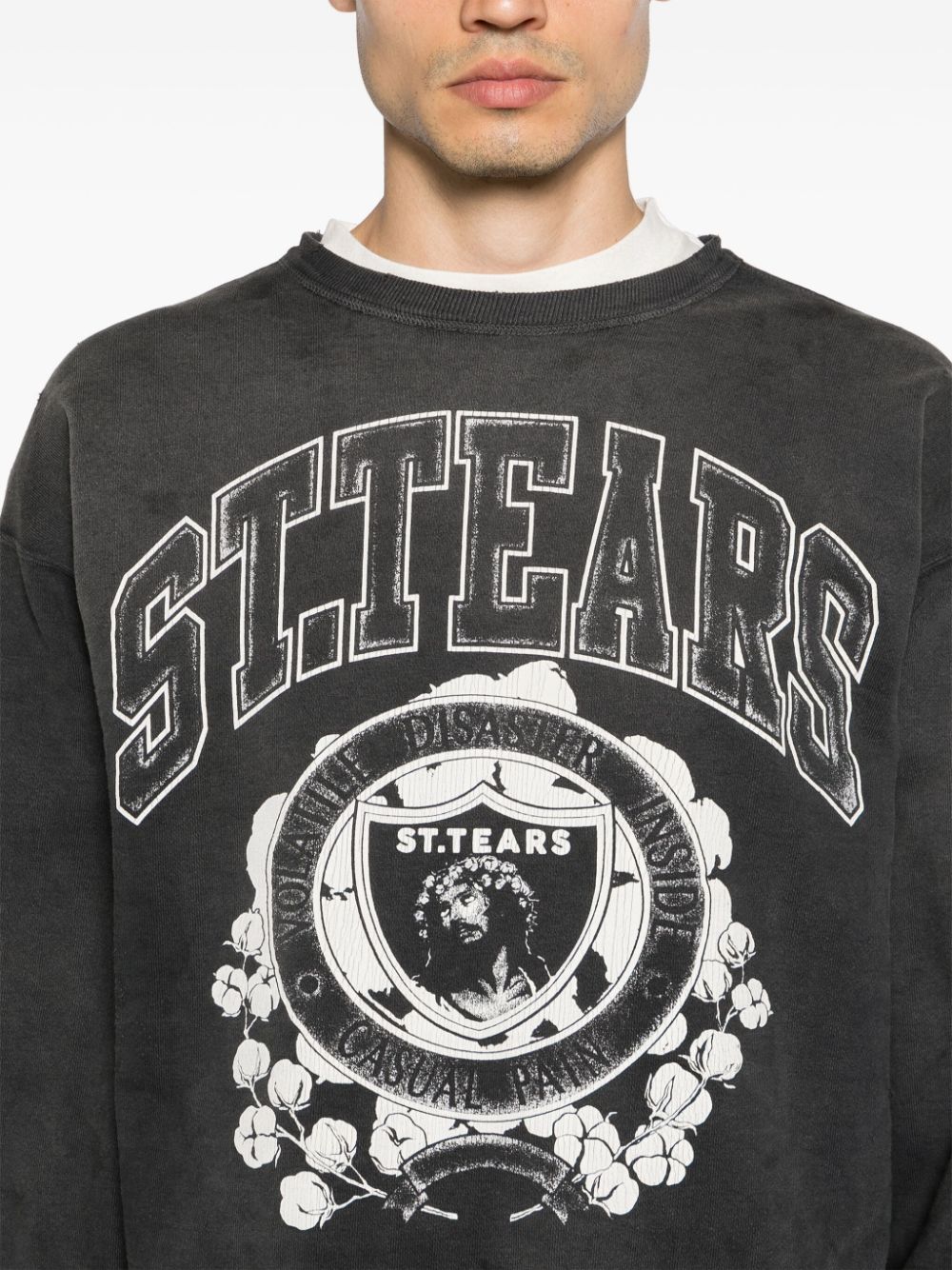 Logo cotton sweatshirt