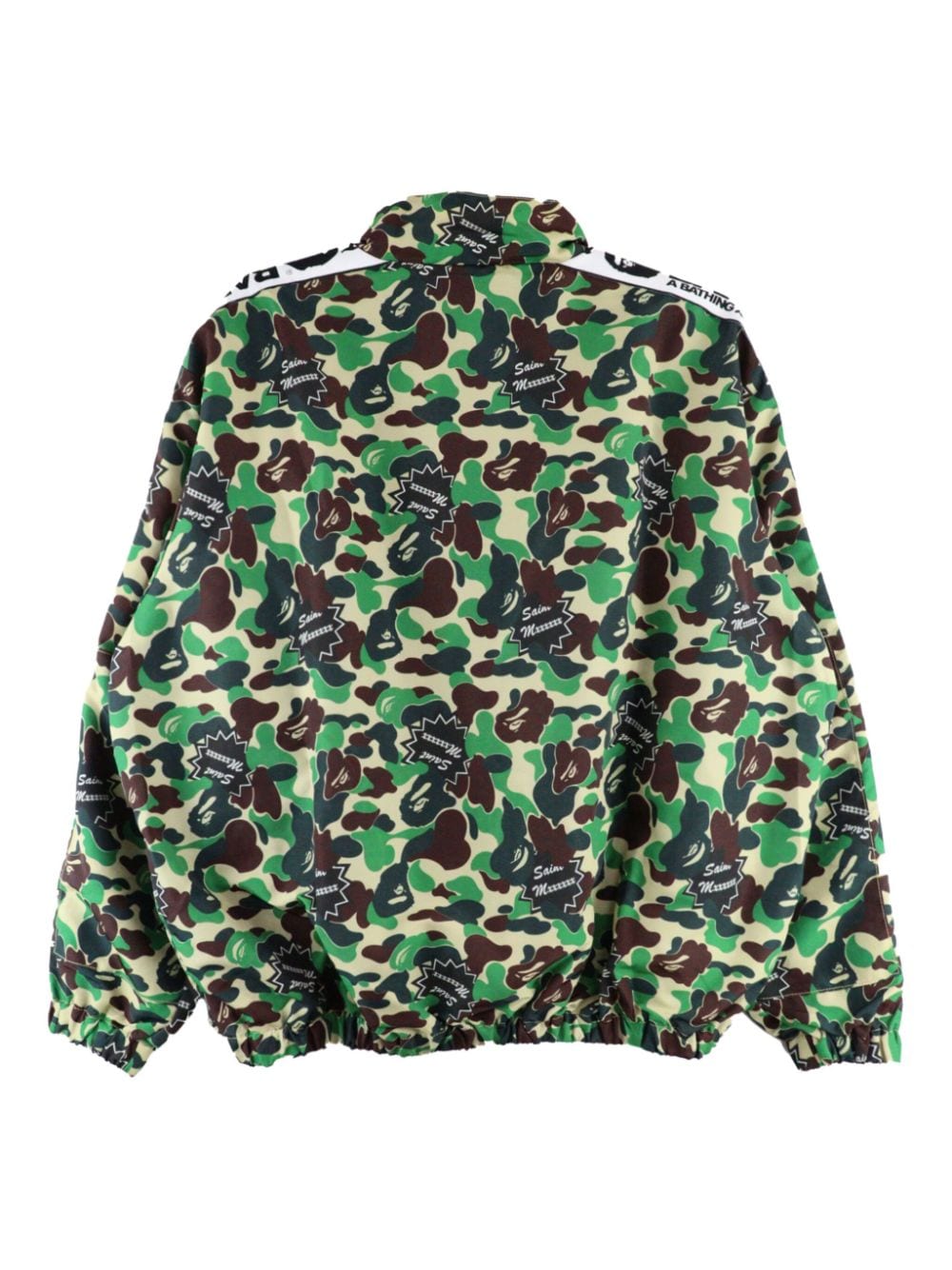 Camouflage print jacket