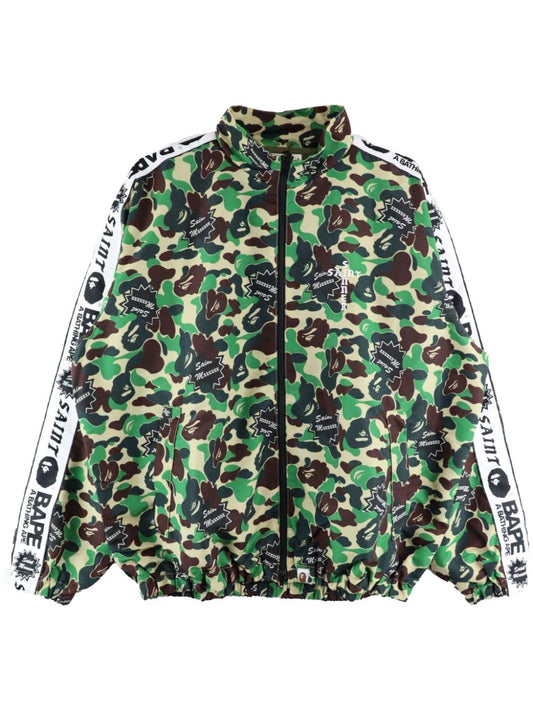 Camouflage print jacket