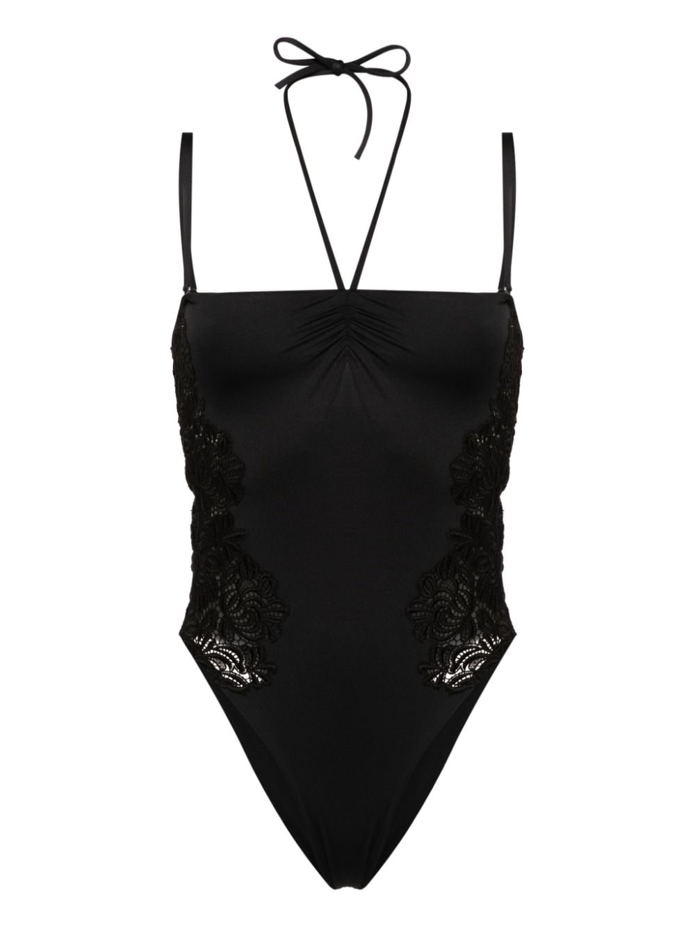 Lace detail swimsuit