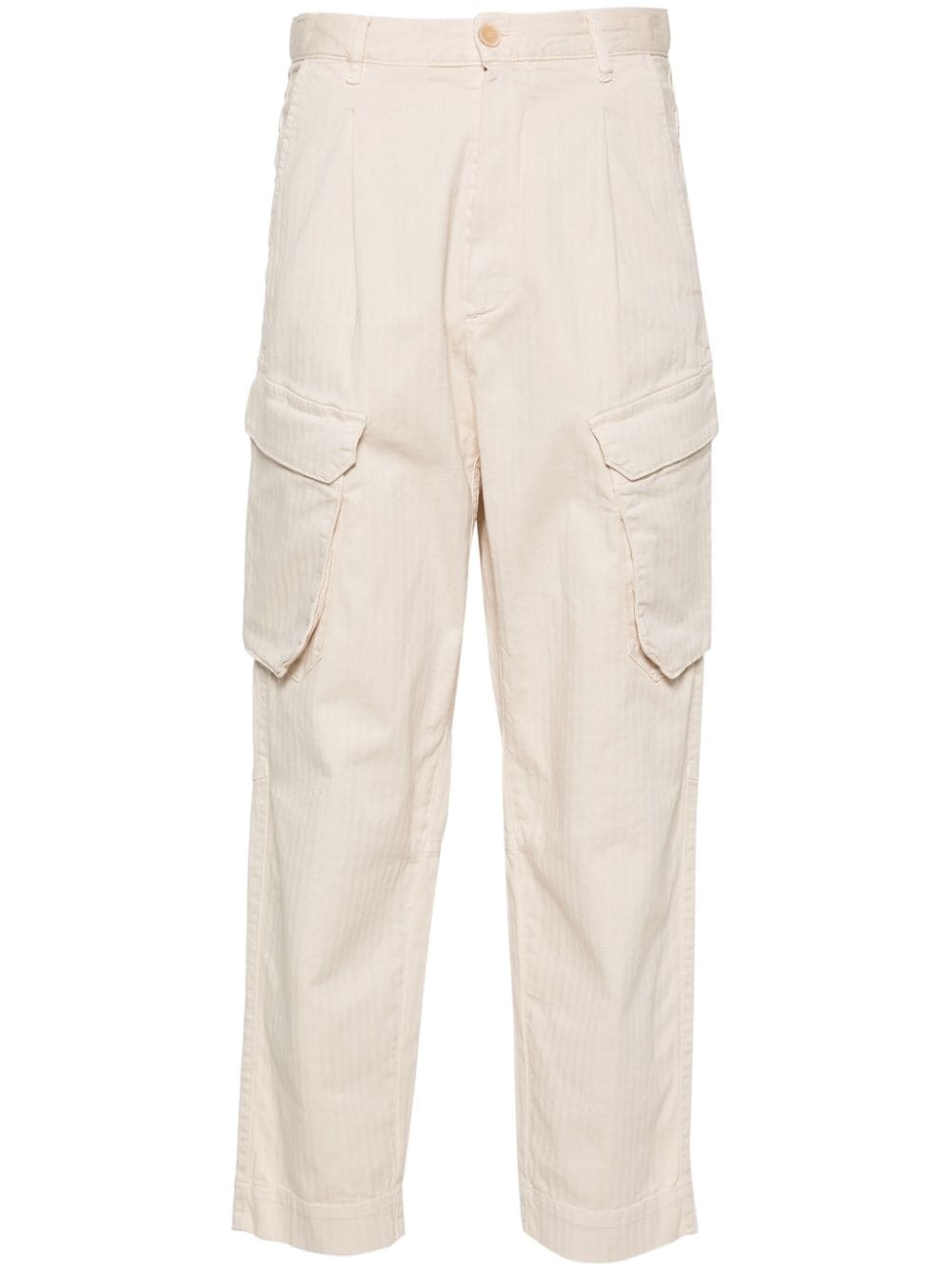 Bianca cotton cargo trousers