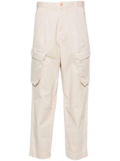 Bianca cotton cargo trousers