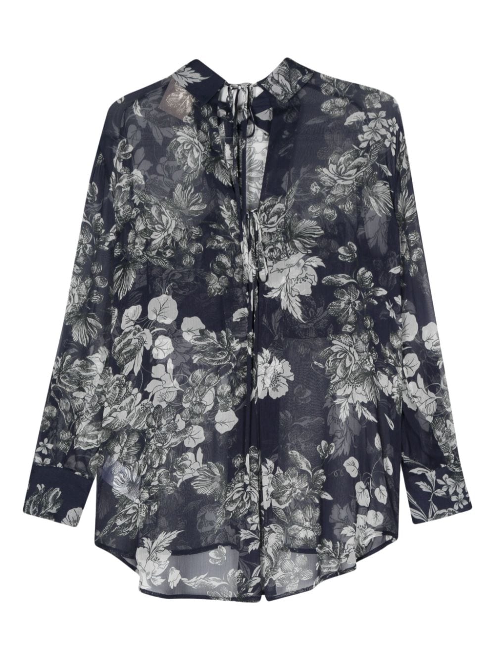 Maddison flower print shirt