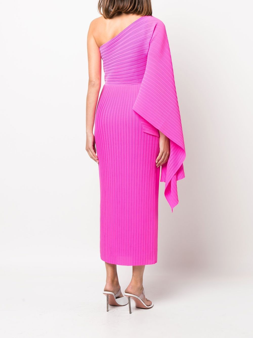 Lenna one-shoulder midi dress