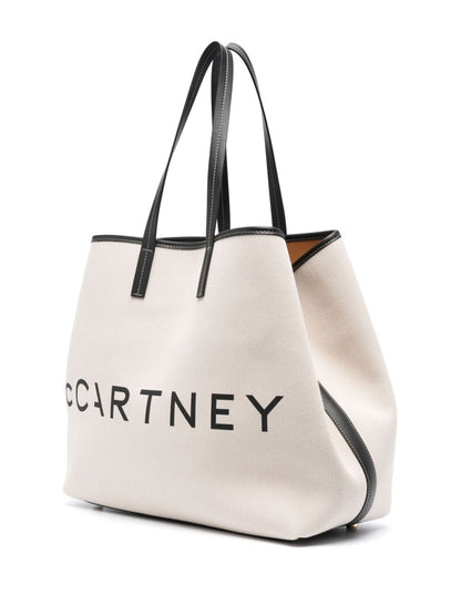 Logo canvas tote bag