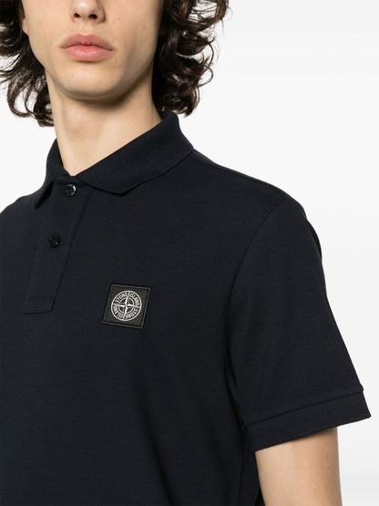 Logo cotton polo shirt