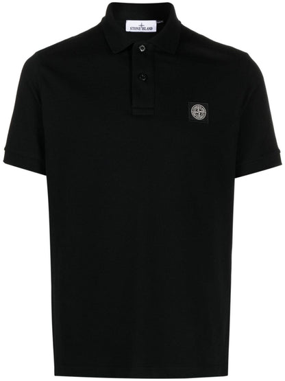 Logo cotton polo shirt