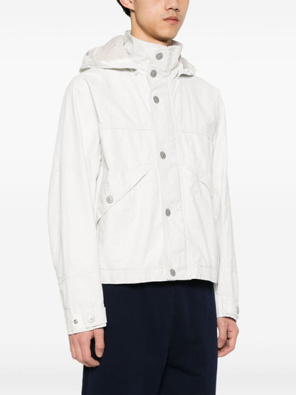 Marina linen blouson jacket