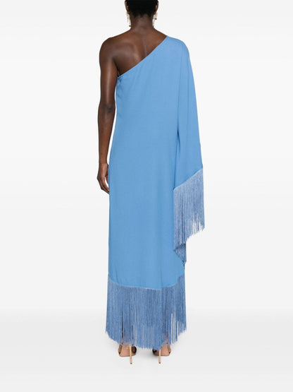 Spritz fringed long dress