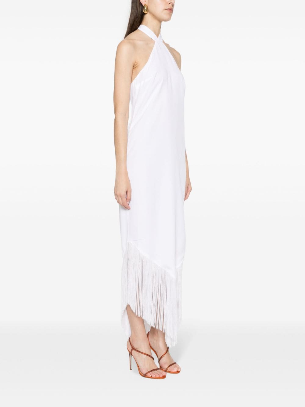 Nina fringed long dress