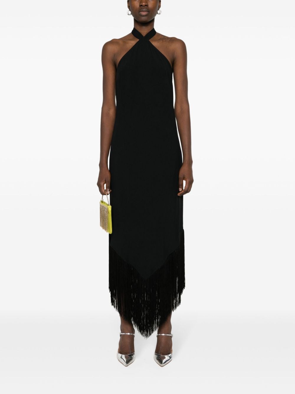 Nina fringed long dress