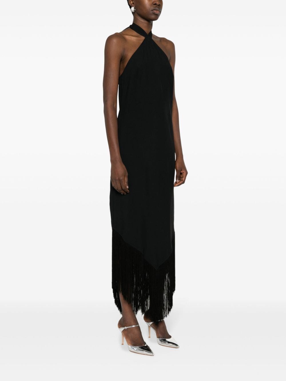 Nina fringed long dress